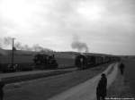 Zugkreuzung von 99 4511 und der R�BB 99 4633 (Mh 53) am Hp.