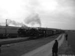 Zugkreuzung von 99 4511 und der R�BB 99 4633 (Mh 53) am Hp.