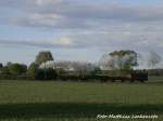 R�BB 99 4633 mit dem Fotozug unterwegs nach Putbus am 30.5.15