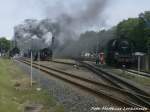 R�BB 99 1781, 50 3501 und 35 1097 in Putbus am 31.5.15
