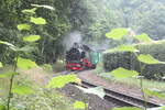 99 782 von Ostseebad G�hren kommend mit Ziel Lauterbach Mole kurz vor dem Bahnhof Binz LB am 28.7.21