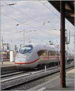 Ein DB ICE verlässt Strasbourg in Richtung Paris Gare de Lyon. 

17. März 2025