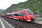 Am tr�ben 10 Mai 2016 steht 442 005 in Cochem.