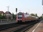 Zwei VT 612 als IRE Dresden Hbf - N�rnberg Hbf, umgeleitet �ber Weiden/OPf.