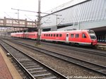 612 042 / 542 mit 612 XXX / XXX im Bahnhof Kassel-Wilhelmsh�he am 31.3.16