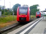 622 029 / 529 verl�sst den Bahnhof Freinsheim in Richtung Frankenthal Hbf am 31.5.16