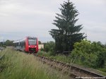 622 526 / 026 aus Eiswoog kommend bei der einafhrt in Gr�nstadt am 1.6.16