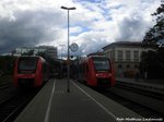 623 506 / 006 und 622 026 / 526 im Bahnhof Bad D�rkheim am 31.5.16