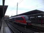 642 049/549 als RB12 mit ziel Graal-M�ritz im Bahnhof Rostock Hbf am 27.9.13