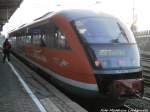 642 176 / 676 als RB50 mit ziel G�sten im Bahnhof Dessau Hbf am 5.2.15