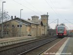 642 137 / 637 verl�sst den Bahnhof Delitzsch ob Bf in Richtung Eilenburg am 3.3.16