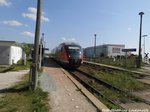642 224 / 724 mit ziel G�sten im Bahnhof Bernburg-Friedenshall am 5.5.16