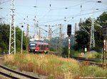 642 135/635 verl�sst den Bahnhof Angersdorf am 25.7.16