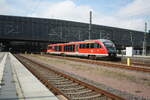 642 058/558 verl�sst mit Ziel Olbernhau-Gr�nthal den Bahnhof Chemnitz Hbf am 4.6.22