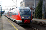 642 086/586 von DB / CD verl�sst als RB 28005 mit ziel Rumburk den Bahnhof Decin hl.n.