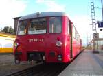 172 001 und 172 601 im Bahnhof Bergen auf R�gen am 13.7.14