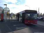 MB Citaro der HAVAG als Linie 40 mit ziel Sdpark an der Haltestelle Rennbahnkreuz am 8.11.14