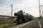 012 066-7, besser bekannt als 01 1066, bespannte am 05.07.2015 ab Gttingen den Sonderzug der Eisenbahn-Nostalgiefahrten Bebra e.V.