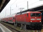 112 113 in Stralsund am Hauptbahnhof am 29.10.2014 