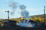 99 1772-5 bei der Ausfahrt aus Cranzahl mit P 1009 am 24.10.2015