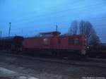 WFL 202 822-3 im Bahnhof Bergen auf Rgen am 17.12.13 