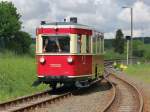 187 001-3 nach dem durchfahren der Kehrschleife bei Stiege zur Weiterfahrt in Richtung Eisfelder Thalmhle am 24.