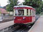 Wernigerode Westerntor, Abfahrt 187 001-3 in den Werkstattbereich am 24.