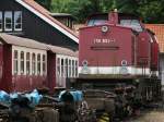 Diese Aufnahme wurde im Rahmen einer Fhrung bei einer Sonderfahrt des Freundeskreises Selketalbahn von Gernrode nach Wernigerode am 24.