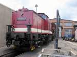 Diese Aufnahme wurde im Rahmen einer Fhrung bei einer Sonderfahrt des Freundeskreises Selketalbahn von Gernrode nach Wernigerode am 24.