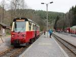 Im Bahnhof Eisfelder Talmhle steht am 24.