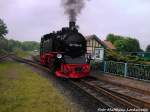 RBB 99 1784 kurz vor seinem zug im Bahnhof Putbus am 1.6.13