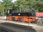 IV-K 99 1608,am 01.Oktober 2013,stand in Putbus in der Herbstsonne.