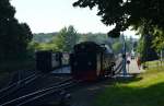 99 1782-4 beim Umsetzen in Binz am 03.08.2015 