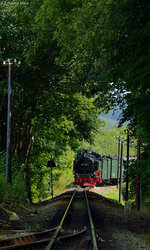 99 1782-4 mit P 104 kurz vor Garftitz am 19.07.2016