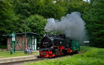 99 1781-6 bei der Einfahrt am Jagdschloß am 19.07.2016 mit P 226