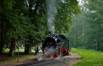 99 1781-6 beim Halt am Jagdschloß mit P 226 am 19.07.2016