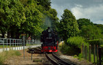 99 1781-6 bei der Einfahrt mit P 228 in Binz LB am 19.07.2016