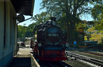 99 1782-4 beim rangieren mit dem Göhrener Kohlewagen am 22.07.2016