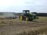 John Deere 8360 RT in der N�he von Baldereck am 16.8.13
