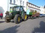 John Derre 6810 aufm Putbusser Markt am 21.9.13