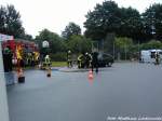 Feuerwehr-Rettung-�bungsvorstellung beim Stadtteilfest & Blaulichttag in Bergen auf R�gen am 29.6.13