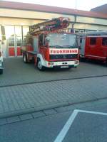 Mercedes-Benz Einsatzfahrzeug - Leiterwagen - der freiwilligen Feuerwehr Bad D�rkheim am 11.11.2013