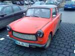 PKW Trabant S 601 auf einem Parkplatz in Gr�nstadt am 19.12.2013