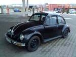 PKW VW K�fer gesehen auf dem Autohof in Gr�nstadt am 19.02.2014