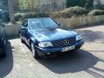 PKW Mercedes-Benz 450SLC gesehen in der Innenstadt von Bad D�rkheim am 14.04.2014