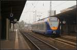 cantus 427 003 auf der R7 nach G�ttingen (NVR-Nummer 94 80 0427 137-5 D-CAN, Eigentum Hamburger Hochbahn AG, gesehen Bebra 14.10.2010)
