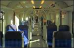 Inneneinrichtung bei den Wagen�berg�ngen des 430 536 f�r die S-Bahn Stuttgart auf der InnoTrans 2012 in Berlin