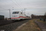 410101 / 410 102 in der Treuchtlinger Kurve in Nürnberg Hohe Marter.30.01.24