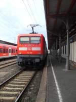112 169 mit einem RE nach Halle am 11.09.2011 in Stendal.