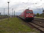 101 001 mit IC 147 am 11.09.2011 in Stendal.